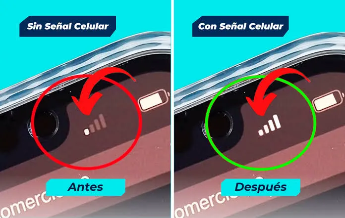 metodos faciles para aumentar senal celular uno