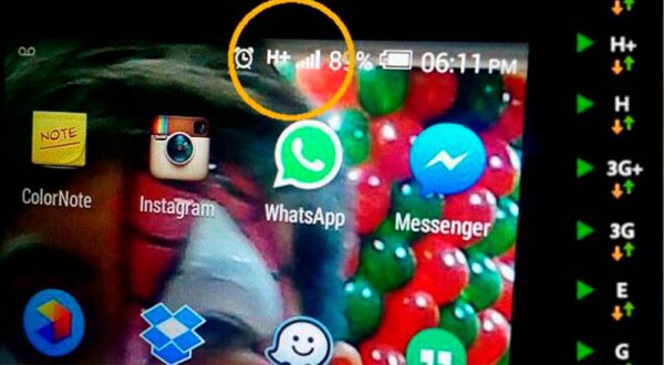 ¿Qué significa H+ en la señal del celular? | Telecom Store