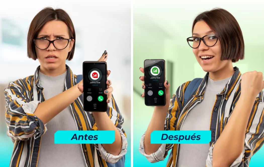 como mejorar senal celular interiores