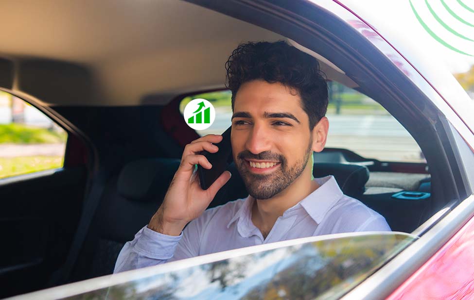 Mejora la calidad de tus llamadas e internet mientras viajas en auto