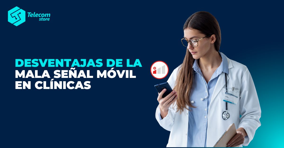 Desventajas de la mala señal móvil en clínicas